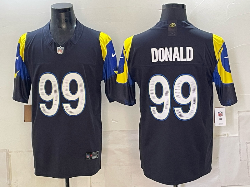 Men 2026 Los Angeles Rams #99 Donald blue Nike Limited NFL Jersey 091202